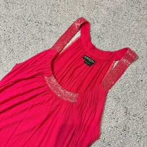 Y2K Guess Hot Pink Tank Top Size M